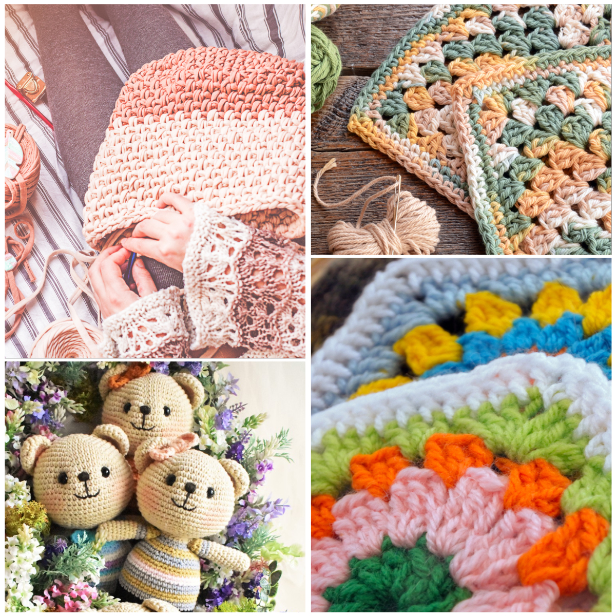 Toorise Crochet Kits for Beginners,Colorful Crochet Hook Set with Storage,Accessories Ergonomic Crochet Kit,Starter Pack for Kids Adults, Beginner